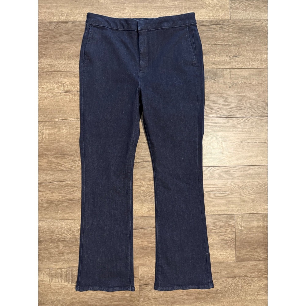 J. Crew Factory Dark Indigo Flare Jeans